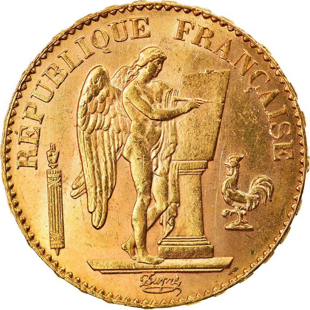 Munten, Frankrijk, Génie, 20 Francs, 1898, Paris, UNC-, Goud, KM:825