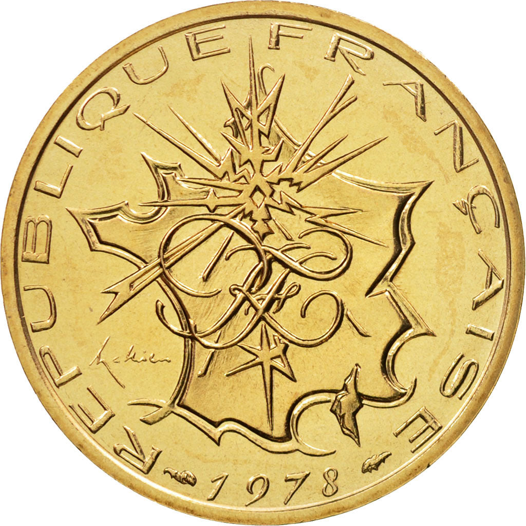 Moneda, Francia, Mathieu, 10 Francs, 1978, Paris, FDC, Níquel - latón, KM:940