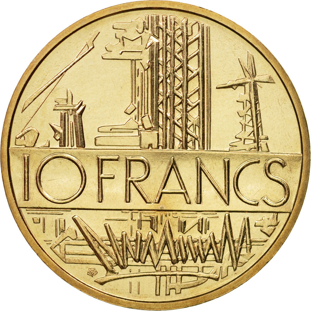 Moneda, Francia, Mathieu, 10 Francs, 1978, Paris, FDC, Níquel - latón, KM:940
