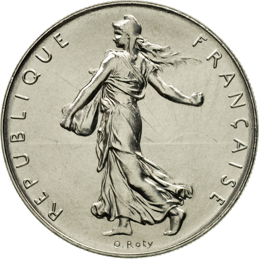 Monnaie, France, Semeuse, Franc, 1977, Paris, FDC, Nickel, Gadoury:474, KM:925.1