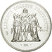 Münze, Frankreich, Hercule, 50 Francs, 1977, Paris, STGL, Silber, KM:941.1