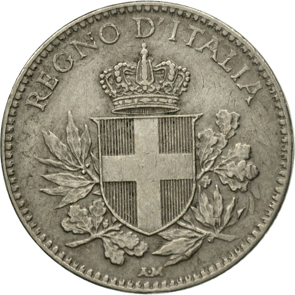 Moneta, Italia, Vittorio Emanuele III, 20 Centesimi, 1918, Rome, MB+