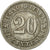 Coin, Italy, Umberto I, 20 Centesimi, 1894, Berlin, VF(30-35), Copper-nickel