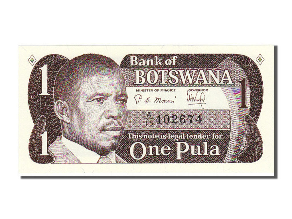 Botswana, 1 Pula, 1983, UNC(65-70), A15402674