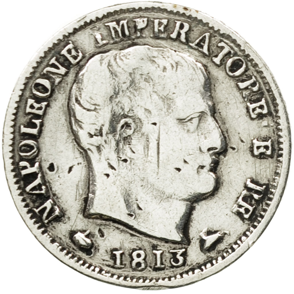 Moneta, STATI ITALIANI, KINGDOM OF NAPOLEON, Napoleon I, 5 Soldi, 1813, Milan