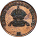 Monnaie, États italiens, LOMBARDY-VENETIA, Centesimo, 1839, Milan, TB, Cuivre
