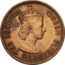 Munten, Mauritius, Elizabeth II, 2 Cents, 1971, FR+, Bronze, KM:32