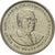 Moneta, Mauritius, 20 Cents, 1987, EF(40-45), Nickel platerowany stalą, KM:53