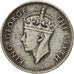 Monnaie, Mauritius, George VI, 1/4 Rupee, 1950, TB+, Copper-nickel, KM:27
