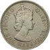 Moneta, Mauritius, Elizabeth II, 1/4 Rupee, 1960, EF(40-45), Miedź-Nikiel