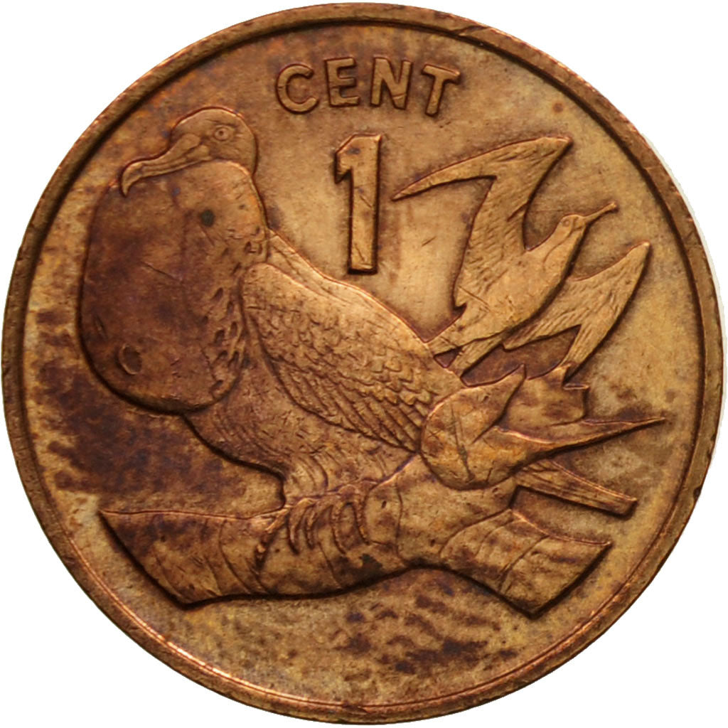 Munten, Kiribati, Cent, 1992, British Royal Mint, FR+, Bronze, KM:1