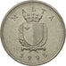 Moneta, Malta, 10 Cents, 1995, MB+, Rame-nichel, KM:96