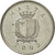 Moneta, Malta, 2 Cents, 2002, VF(30-35), Miedź-Nikiel, KM:94