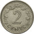 Moneda, Malta, 2 Cents, 1976, British Royal Mint, MBC, Cobre - níquel, KM:9