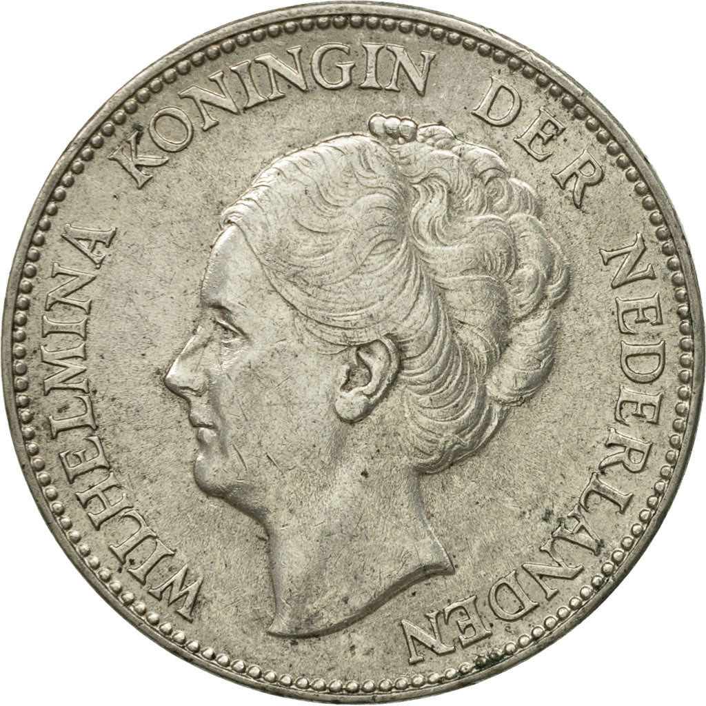 Münze, Niederlande, Wilhelmina I, Gulden, 1940, SS, Silber, KM:161.1