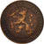 Moneta, Holandia, Wilhelmina I, 2-1/2 Cent, 1905, VF(30-35), Bronze, KM:134