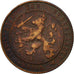 Coin, Netherlands, Wilhelmina I, 2-1/2 Cent, 1905, VF(30-35), Bronze, KM:134