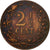 Moneta, Holandia, Wilhelmina I, 2-1/2 Cent, 1905, VF(30-35), Bronze, KM:134