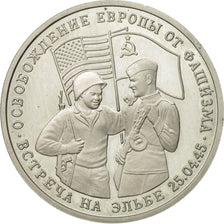 Monnaie, Russie, 3 Roubles, 1995, Saint-Petersburg, TTB, Copper-nickel, KM:340