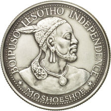 Münze, Lesotho, Moshoeshoe II, 50 Licente, Lisente, 1966, SS, Silber, KM:4.1
