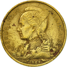 Monnaie, Réunion, 10 Francs, 1962, TB, Aluminum-Bronze, KM:10