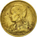 Moneda, La Reunión, 10 Francs, 1962, BC+, Aluminio - bronce, KM:10
