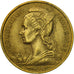 Monnaie, Réunion, 10 Francs, 1955, TB, Aluminum-Bronze, KM:10
