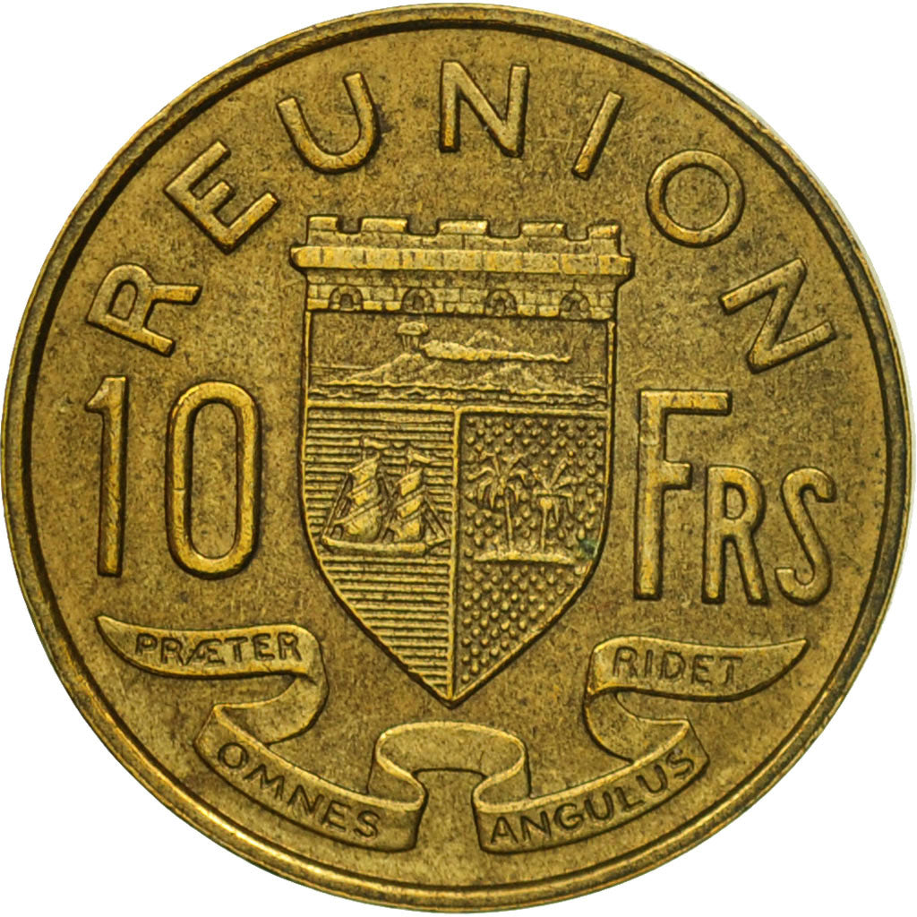 Monnaie, Réunion, 10 Francs, 1955, TB, Aluminum-Bronze, KM:10