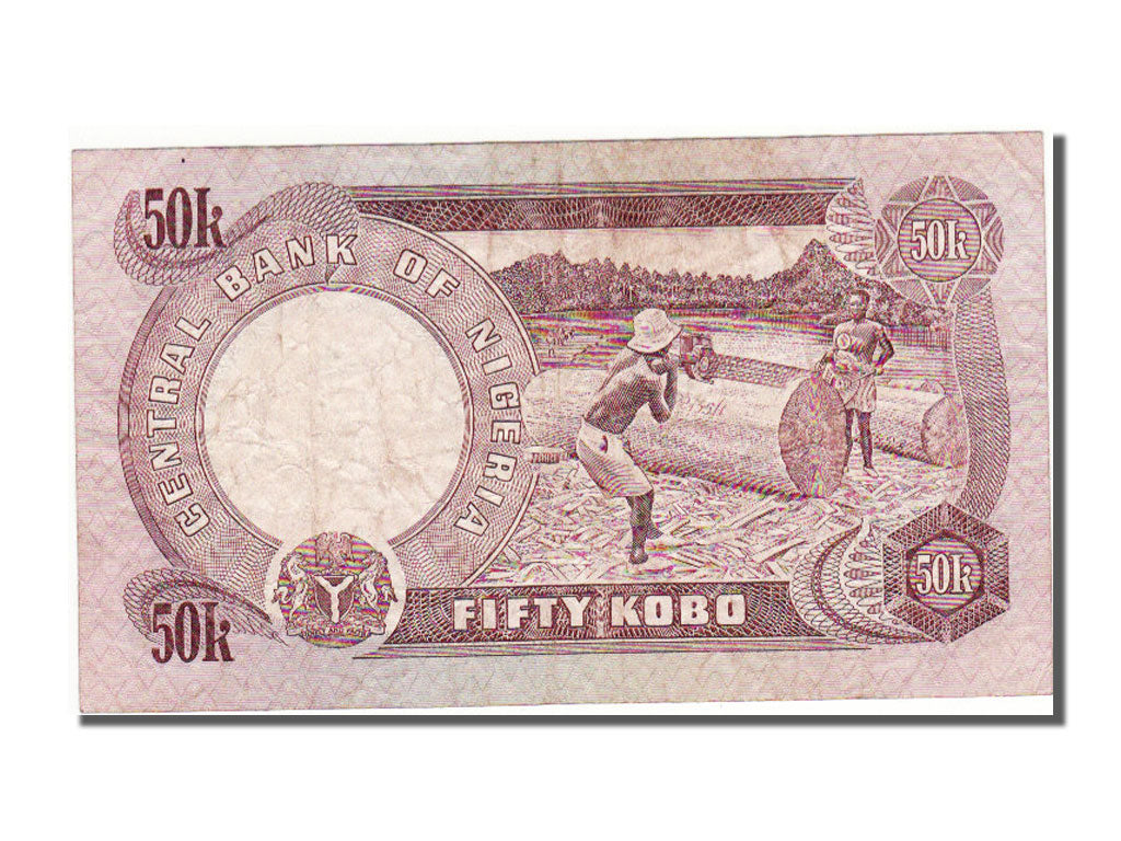 Nigeria, 50 Kobo, KM #14g, VF(30-35), R85147732