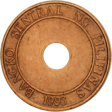Moneta, Filippine, 5 Sentimos, 1995, MB+, Acciaio placcato rame, KM:268
