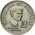 Moneta, Filipiny, 10 Sentimos, 1976, EF(40-45), Miedź-Nikiel, KM:207