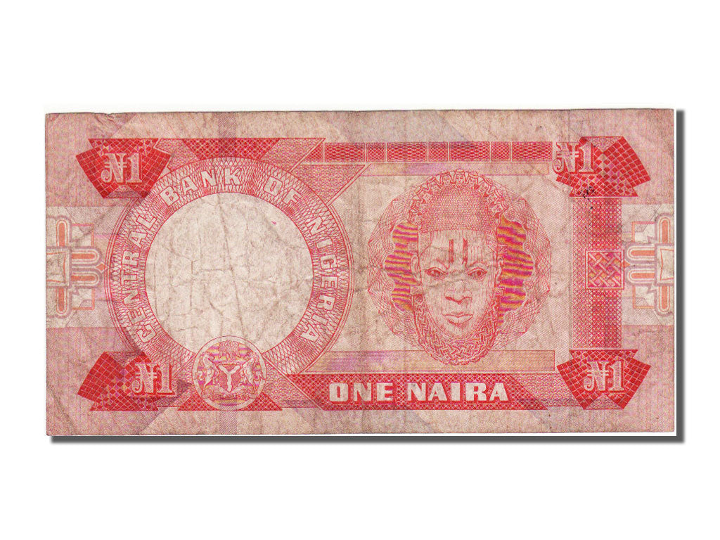 Nigeria, 1 Naira, 1979, KM #19b, VF(30-35), K87337305