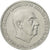 Moneda, España, Francisco Franco, caudillo, 50 Centimos, 1971, BC+, Aluminio