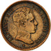 Moneta, Spagna, Alfonso XIII, 2 Centimos, 1905, Madrid, MB+, Rame, KM:722