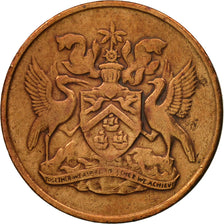 Moneta, TRINIDAD E TOBAGO, Cent, 1968, Franklin Mint, MB+, Bronzo, KM:1