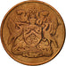 Moneda, TRINIDAD & TOBAGO, Cent, 1968, Franklin Mint, BC+, Bronce, KM:1