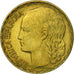 Moneta, Spagna, Peseta, 1937, MB+, Ottone, KM:755