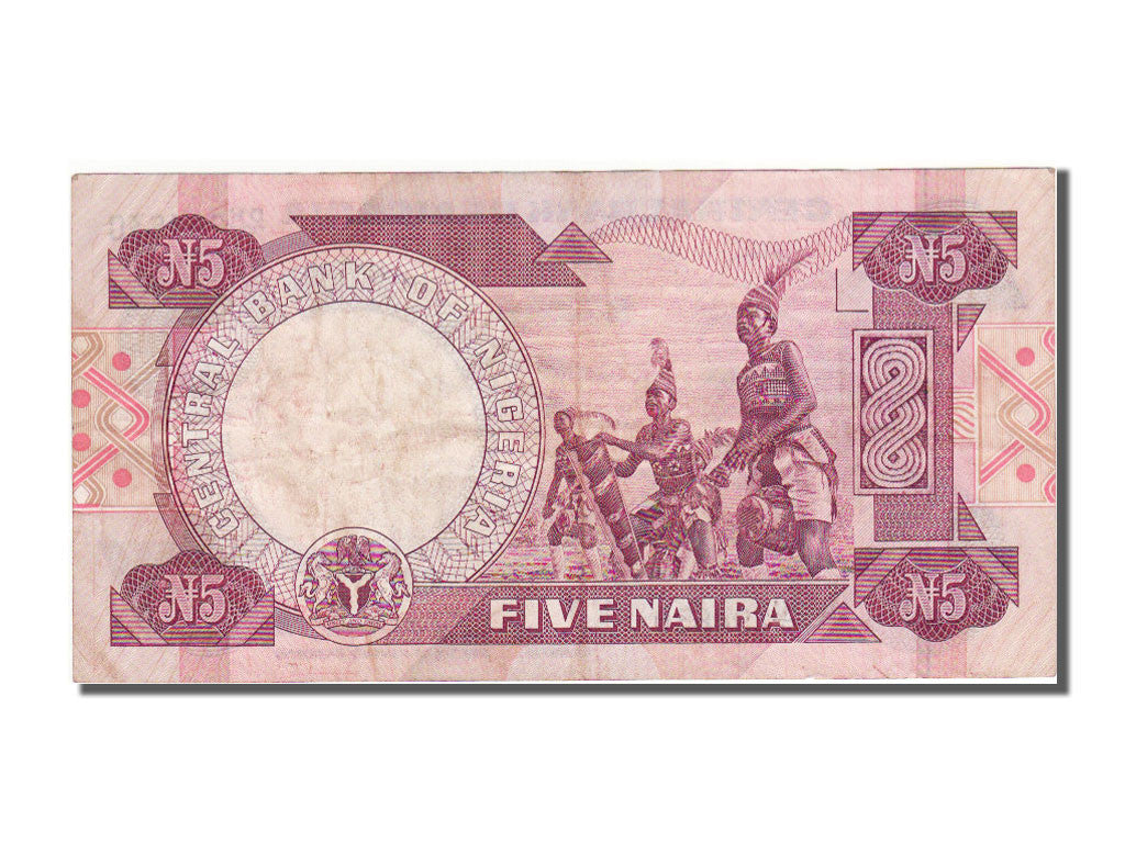 Nigeria, 5 Naira, 1984, KM #24c, EF(40-45), DH31294630