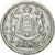 Coin, Monaco, Louis II, 2 Francs, Undated (1943), Poissy, EF(40-45), Aluminum