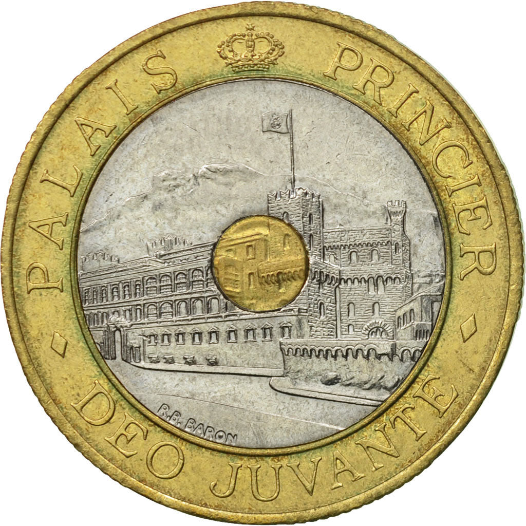 Moneta, Monaco, Rainier III, 20 Francs, 1992, BB, Tri-metallico, KM:165