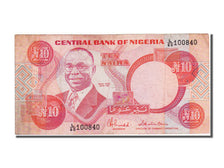 Nigeria, 10 Naira, 1984, KM #25c, AU(55-58), L60100840