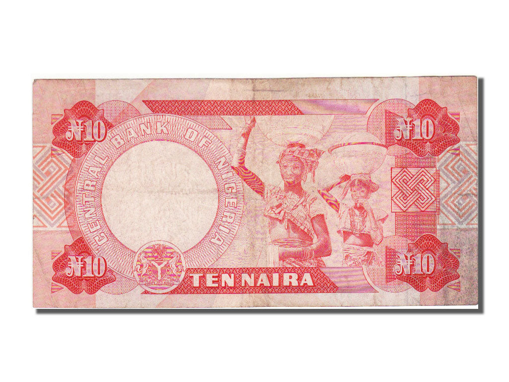 Nigeria, 10 Naira, 1984, KM #25c, AU(55-58), L60100840
