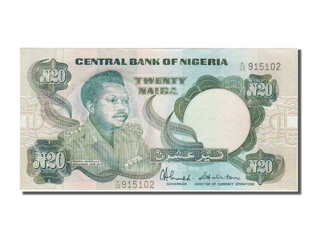 Banknote, Nigeria, 20 Naira, 1984, UNC(65-70)