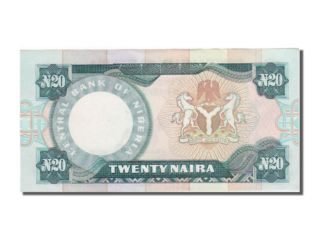 Banknote, Nigeria, 20 Naira, 1984, UNC(65-70)