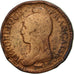 Münze, Frankreich, Dupré, Decime, 1798, Lyons, S, Bronze, KM:644.5