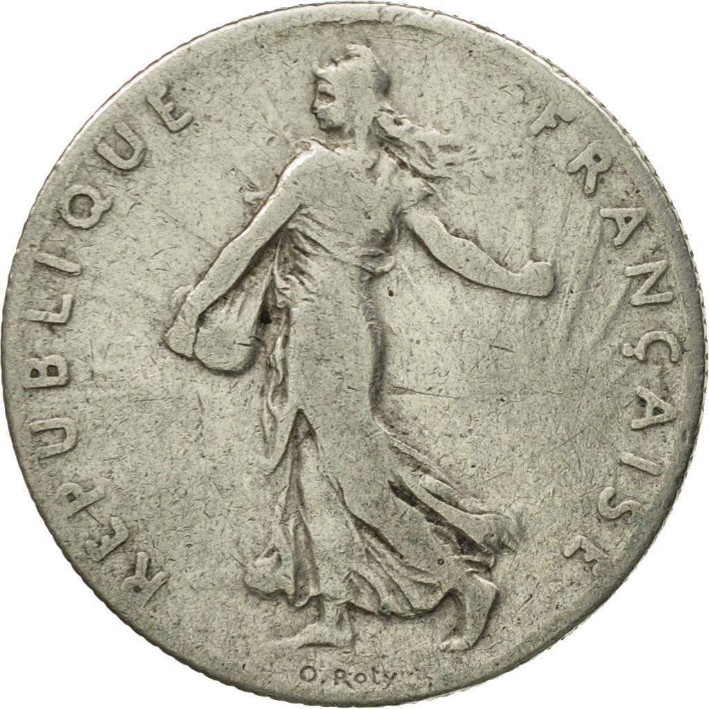 Monnaie, France, Semeuse, 50 Centimes, 1906, Paris, TB+, Argent, Gadoury:420