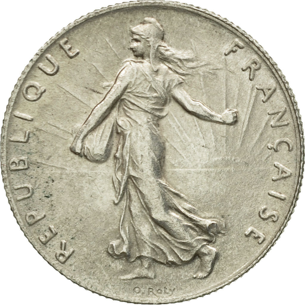 Monnaie, France, Semeuse, 50 Centimes, 1920, Paris, TTB, Argent, Gadoury:420