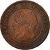 Monnaie, France, Napoleon III, Napoléon III, 2 Centimes, 1855, Rouen, TB+