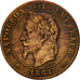 Munten, Frankrijk, Napoleon III, Napoléon III, 2 Centimes, 1861, Bordeaux, FR+