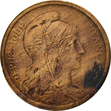 Moneta, Francia, Dupuis, 2 Centimes, 1912, Paris, MB, Bronzo, KM:841